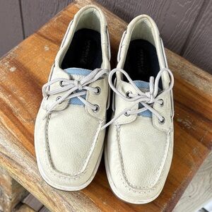 Sperry Top Siders Light Tan Boat Shoes